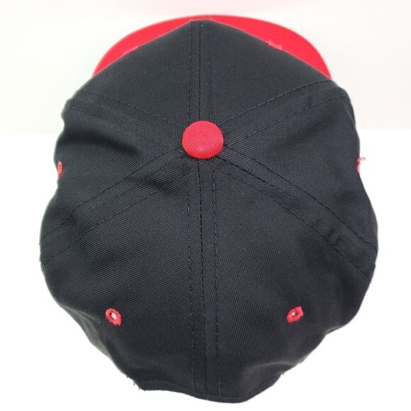 Chicago Bulls Three-Peat Snapback Hat Vintage 1993 World Champions Youngan NWOT - Picture 6 of 13